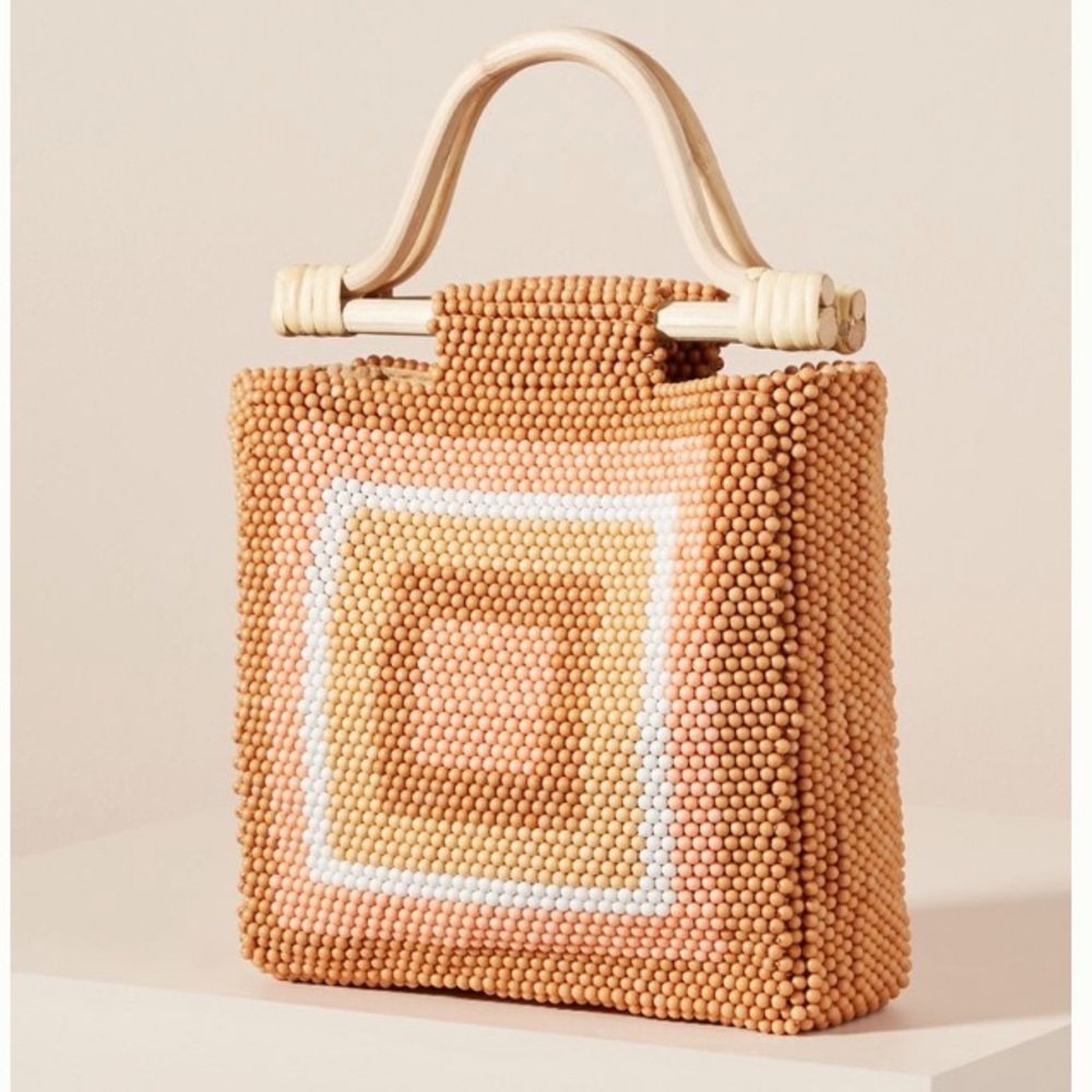 ANTHROPOLOGIE Kyle Beaded Tote SOLD OUT EVERYWHERE